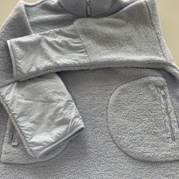 Sweaty Betty - Plush Fleece Textured Half Zip - Picture 3 of 5
